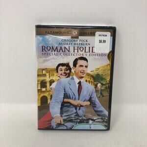Roman Holiday Audrey Hepburn Gregory Peck Special Collectors Ed Romantic Comedy